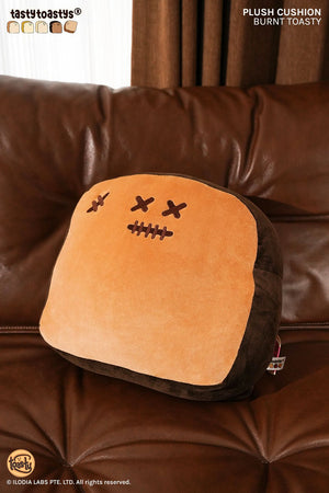 Burnt Toasty 12" Plush Cushion - Everjoy Collective