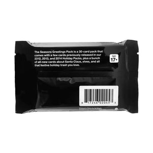 Cards Against Humanity: Seasons Greetings Pack - HDBK Singapore