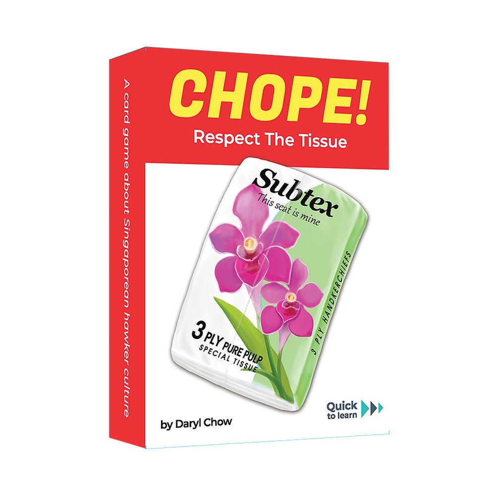 Chope! The Card Game (5th Anniversary Edition) - HDBK Singapore