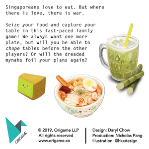 Chope! The Card Game (5th Anniversary Edition) - HDBK Singapore