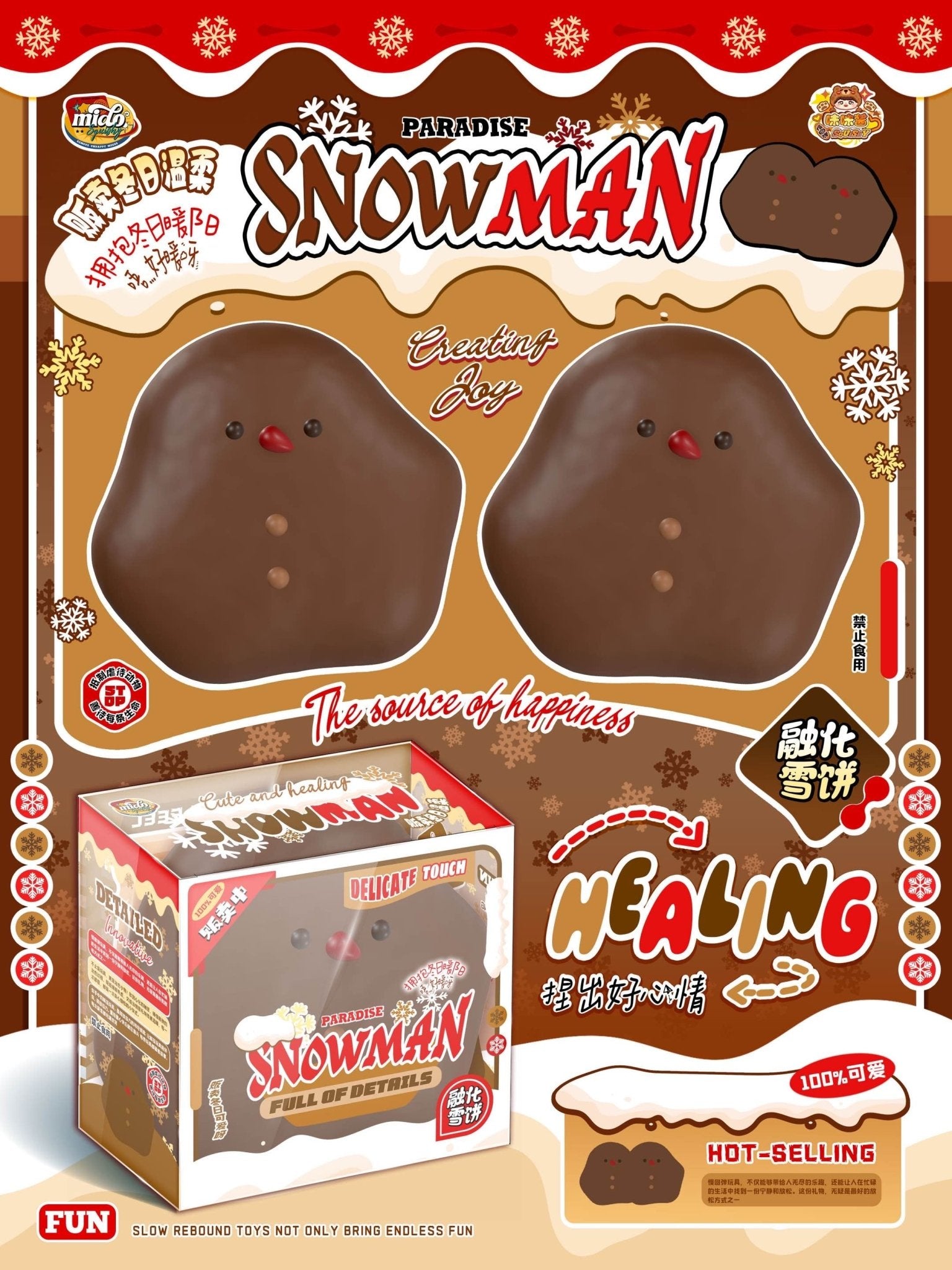 MIDO Choco Snowman - Everjoy Collective