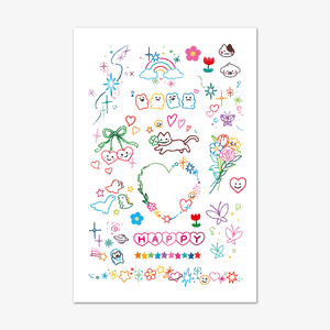 MIM - Temporary Tattoo Sticker - HDBK Singapore