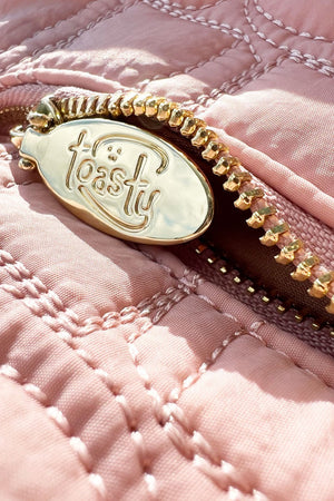 Quilted Toasty Croissant Crossbody Bag - Everjoy Collective