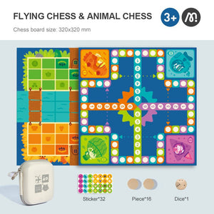 2 In 1 Board Game: Animal Chess & Flying Chess - HDBK Singapore