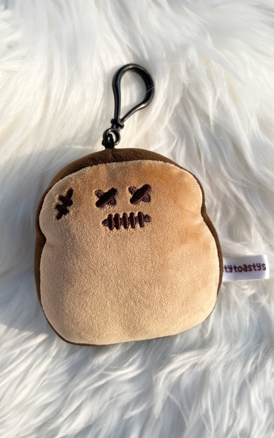 Burnt Toasty 4" Clip - on Plush - Everjoy Collective