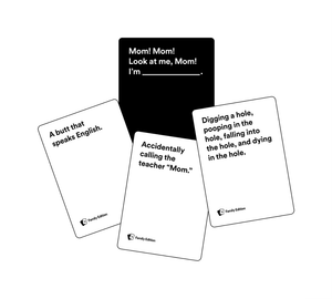 Cards Against Humanity: Glow in the Dark Box Family Edition - HDBK Singapore