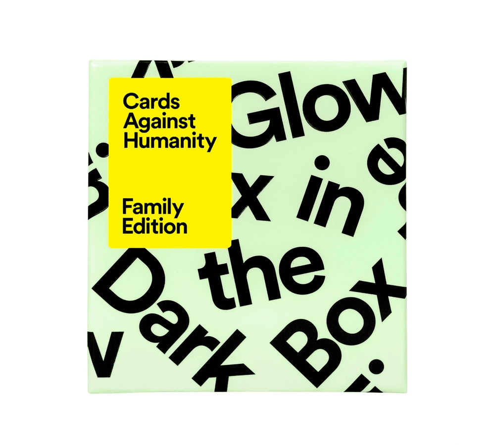 Cards Against Humanity: Glow in the Dark Box Family Edition - HDBK Singapore