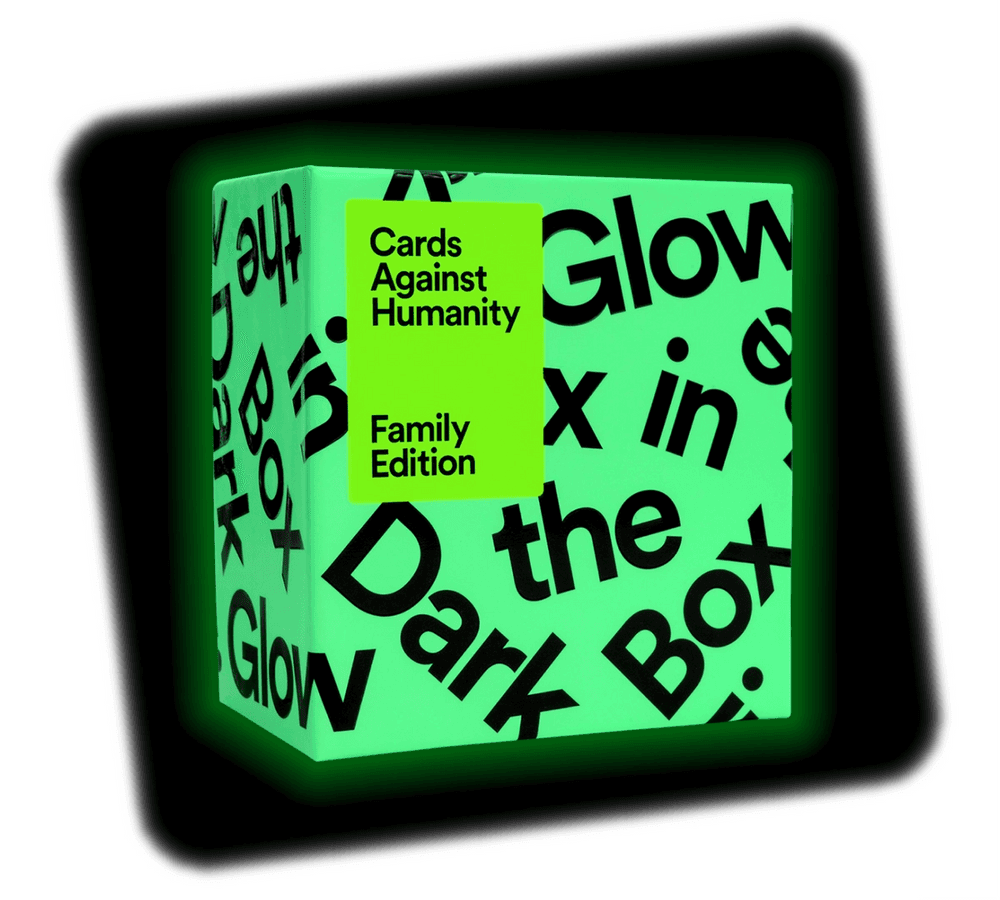 Cards Against Humanity: Glow in the Dark Box Family Edition - HDBK Singapore