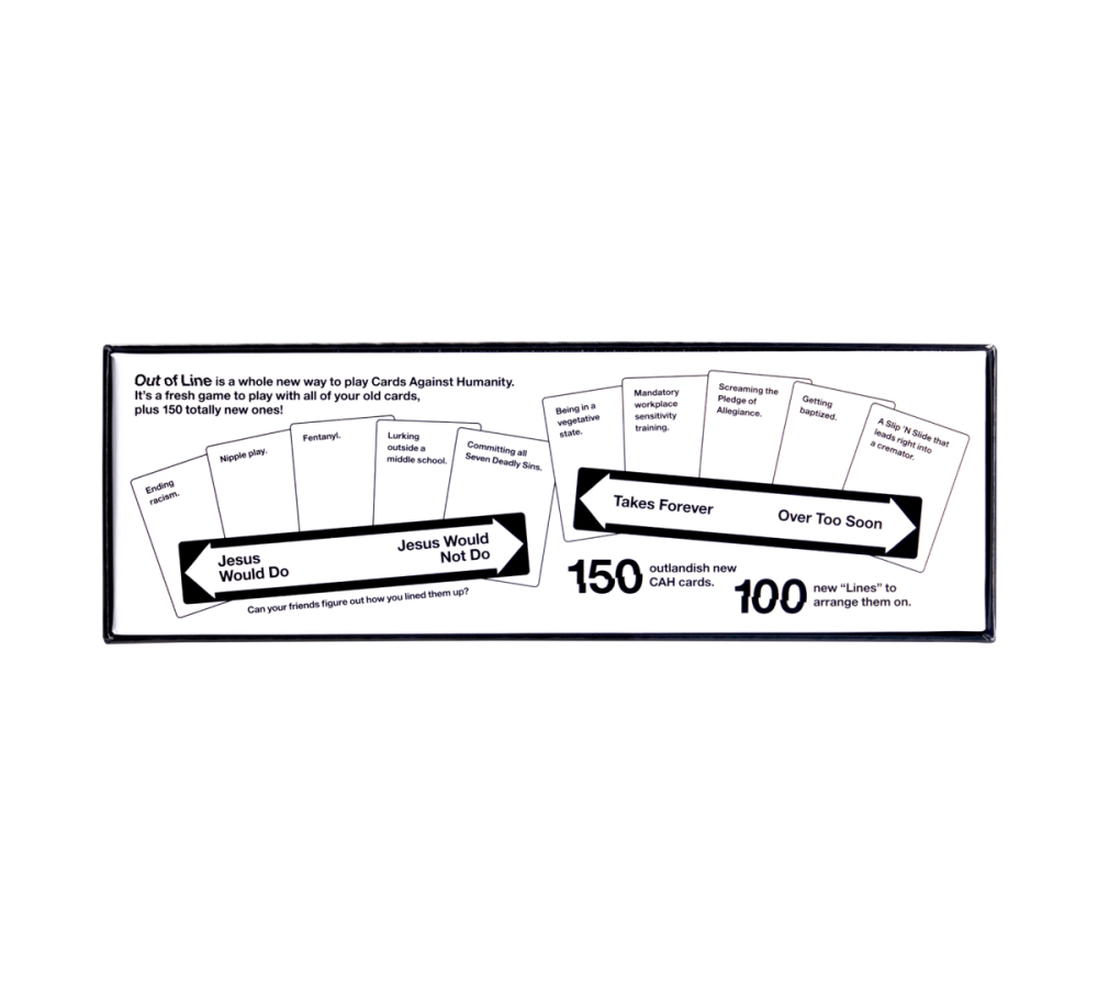 Cards Against Humanity: Out of Line Expansion - HDBK Singapore