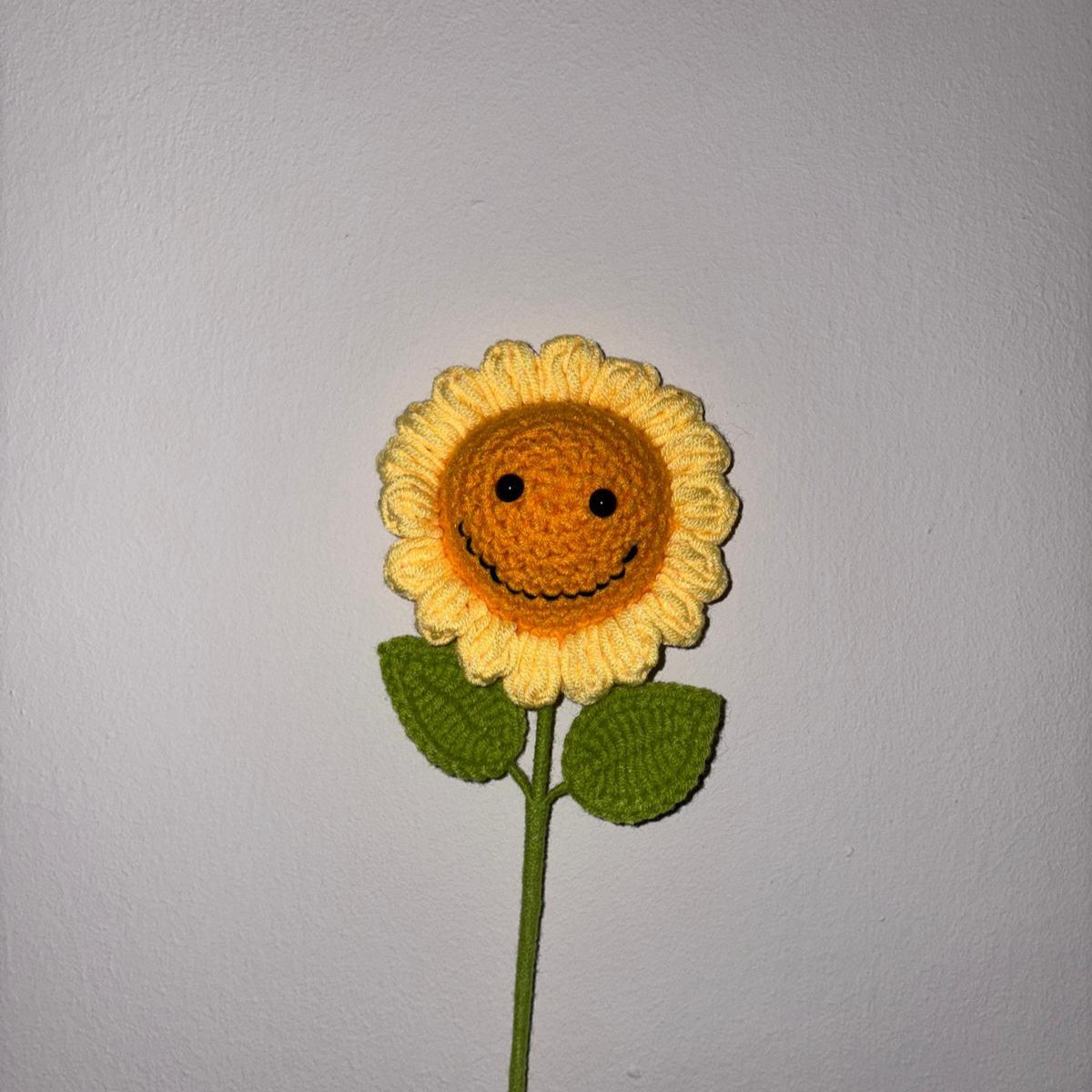 Crochet Sunflower | Wool Flower Home Décor - HDBK Official