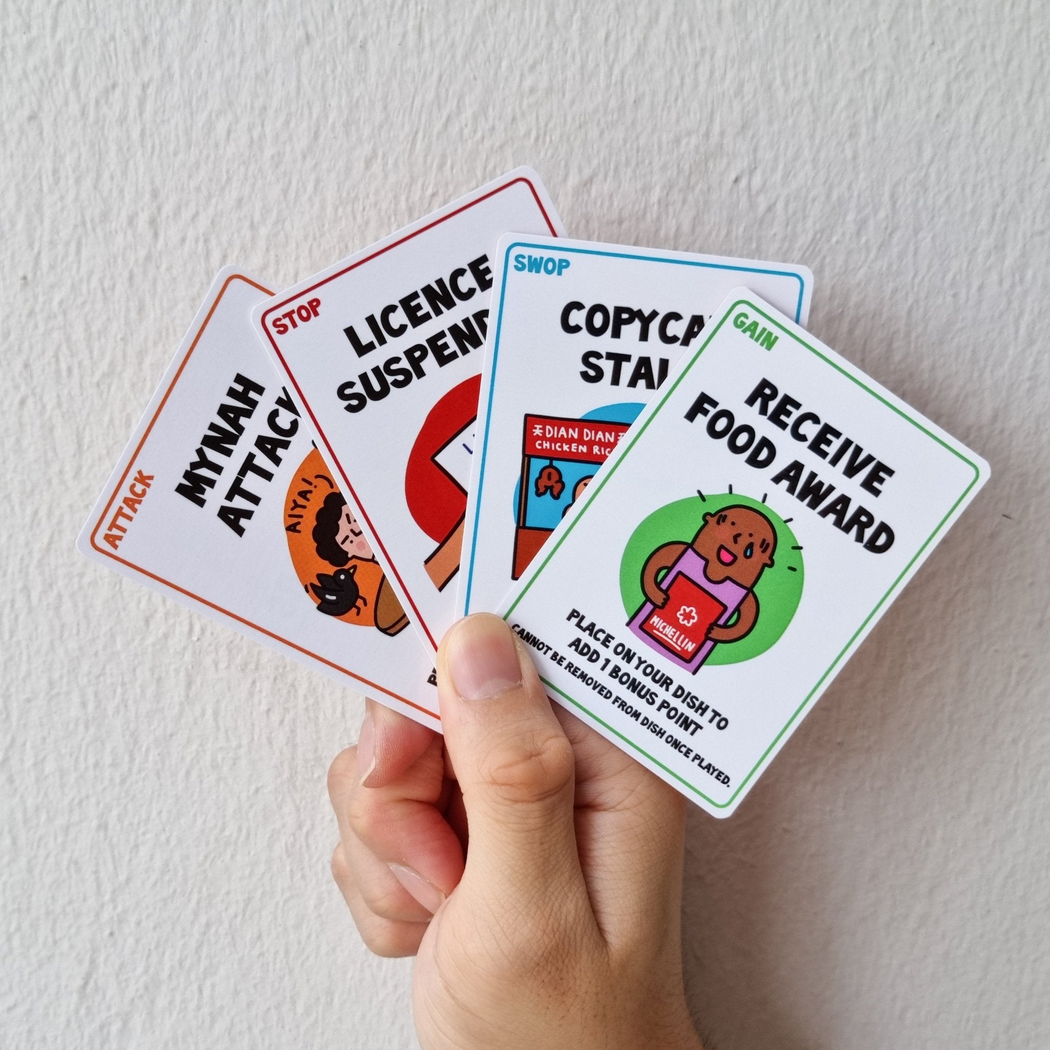 Hawker Wars: The Card Game - HDBK Singapore