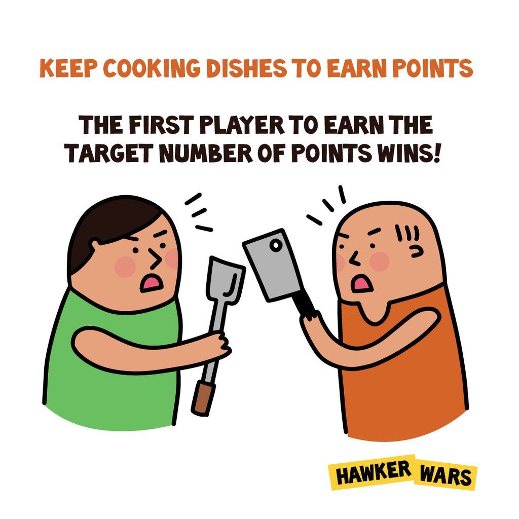 Hawker Wars: The Card Game - HDBK Singapore