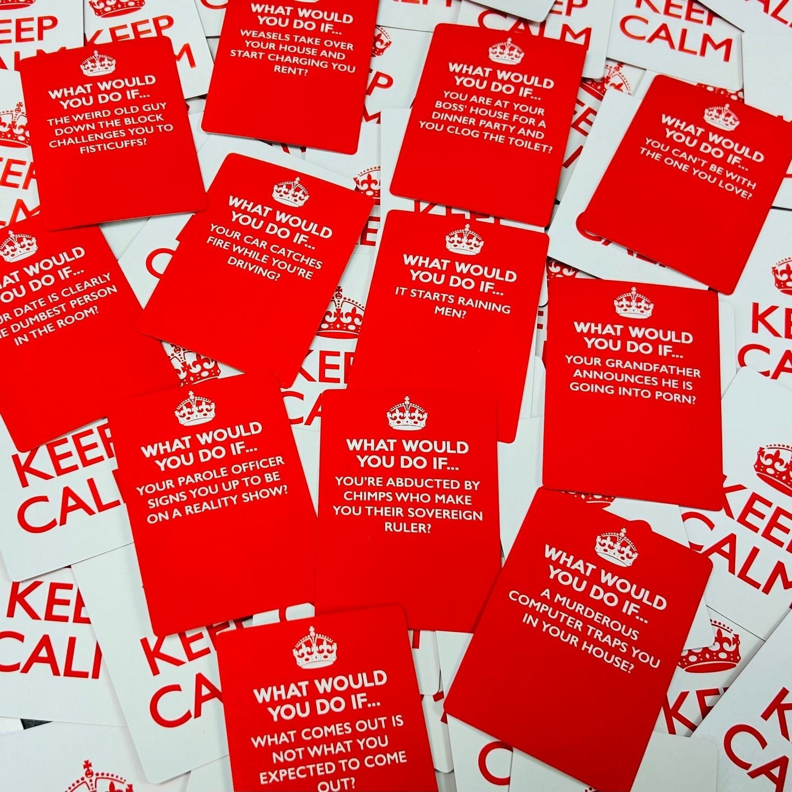 Keep Calm and Game On the Card Game - HDBK Singapore