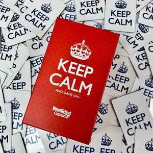 Keep Calm and Game On the Card Game - HDBK Singapore