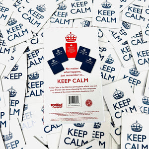 Keep Calm and Game On the Card Game - HDBK Singapore