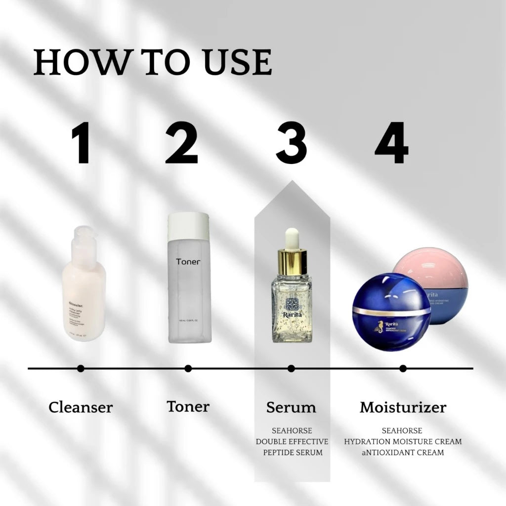 LA RARITA - Seahorse Double Effect Peptide Serum - HDBK Singapore