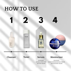 LA RARITA - Seahorse Double Effect Peptide Serum - HDBK Singapore