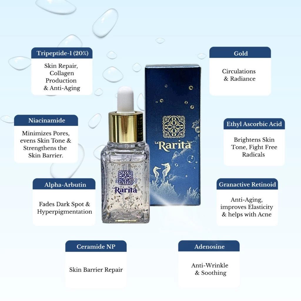 LA RARITA - Seahorse Double Effect Peptide Serum - HDBK Singapore