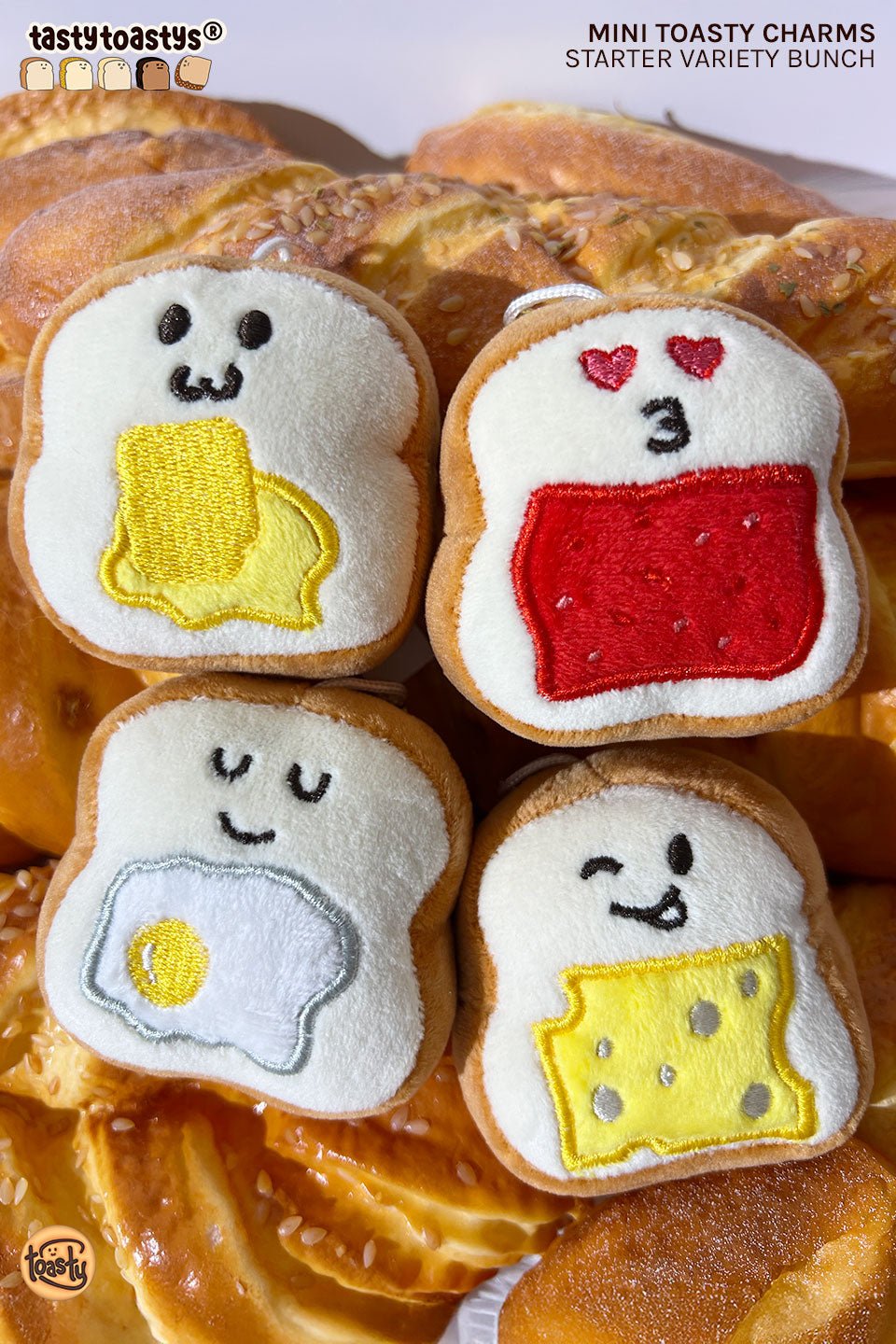 Mini Starter Toasty 3" Charms - Everjoy Collective