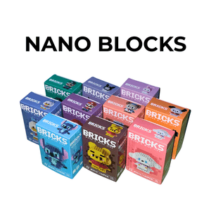 Nano Blocks Cartoon Bricks Set – Mini Building Blocks for Kids & Collectors - HDBK Official