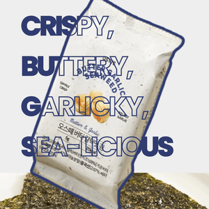 OSTTE Butter Garlic Seaweed – Healthy Guilt - Free Korean Snack - HDBK Official