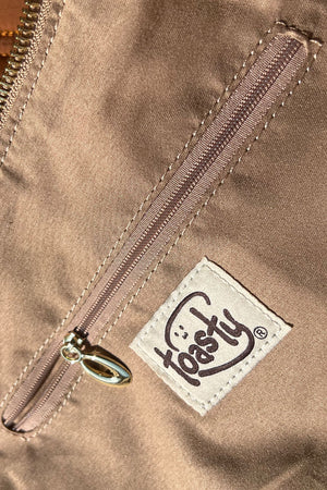 Quilted Toasty Croissant Crossbody Bag - Everjoy Collective