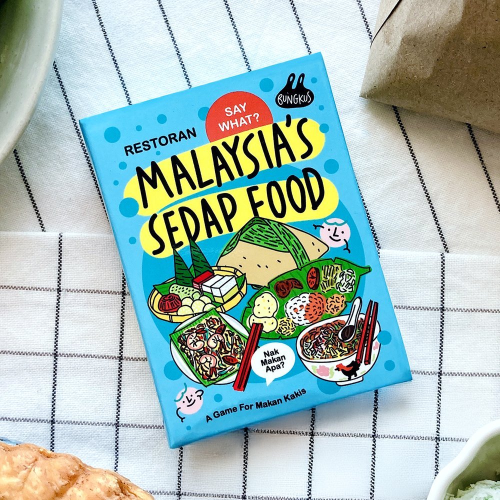 SAY WHAT? Malaysia's Sedap Food Card Game - HDBK Singapore