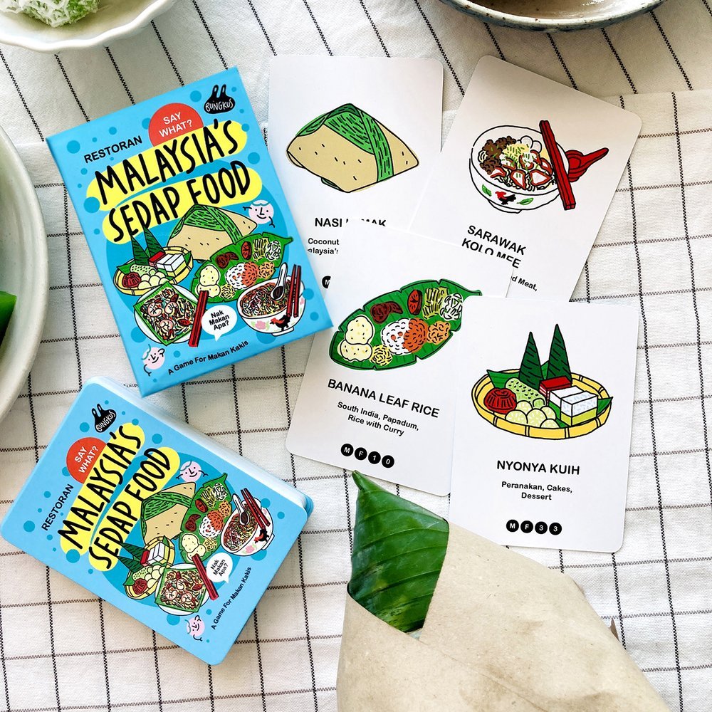 SAY WHAT? Malaysia's Sedap Food Card Game - HDBK Singapore