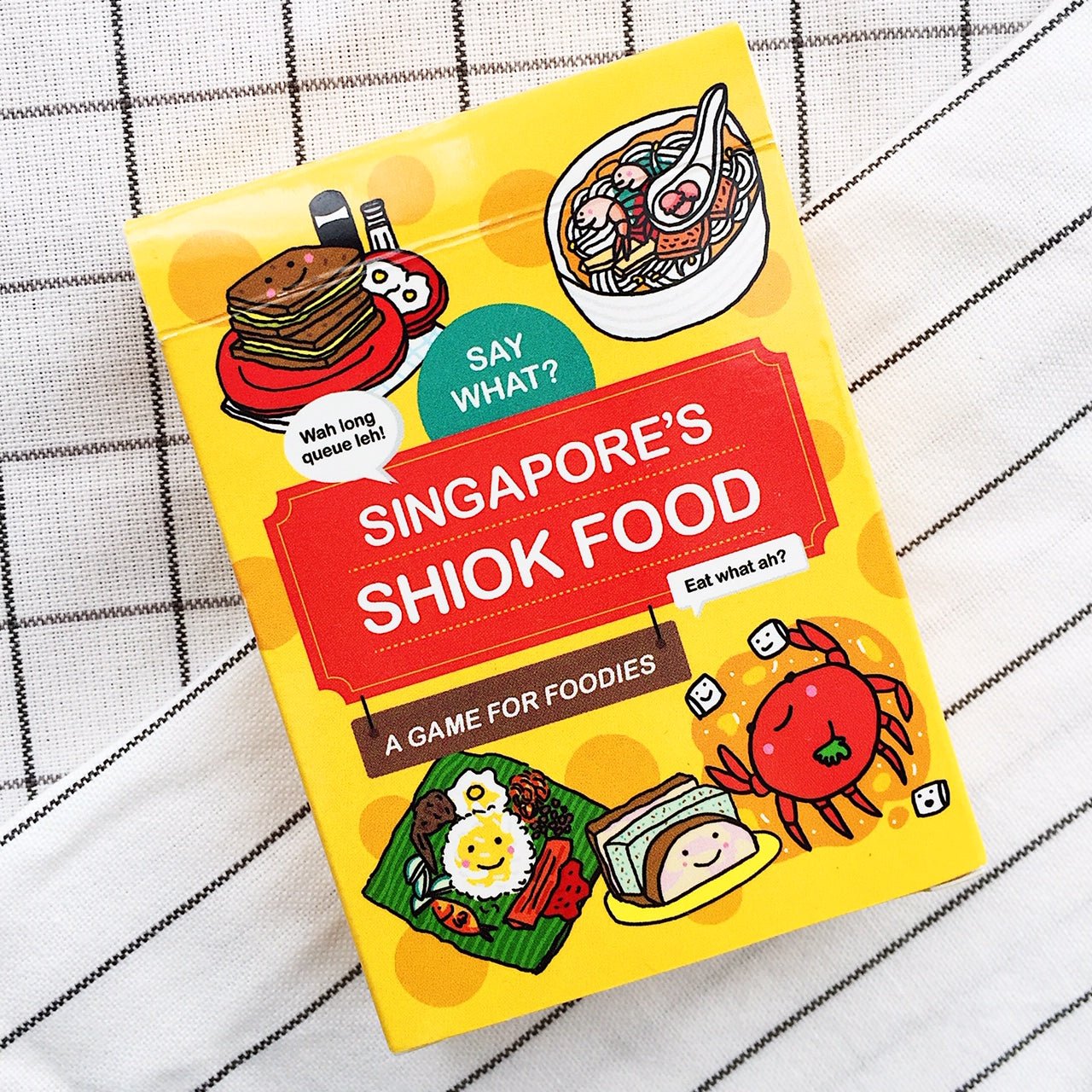 SAY WHAT? Singapore's Shiok Food Card Game - HDBK Singapore