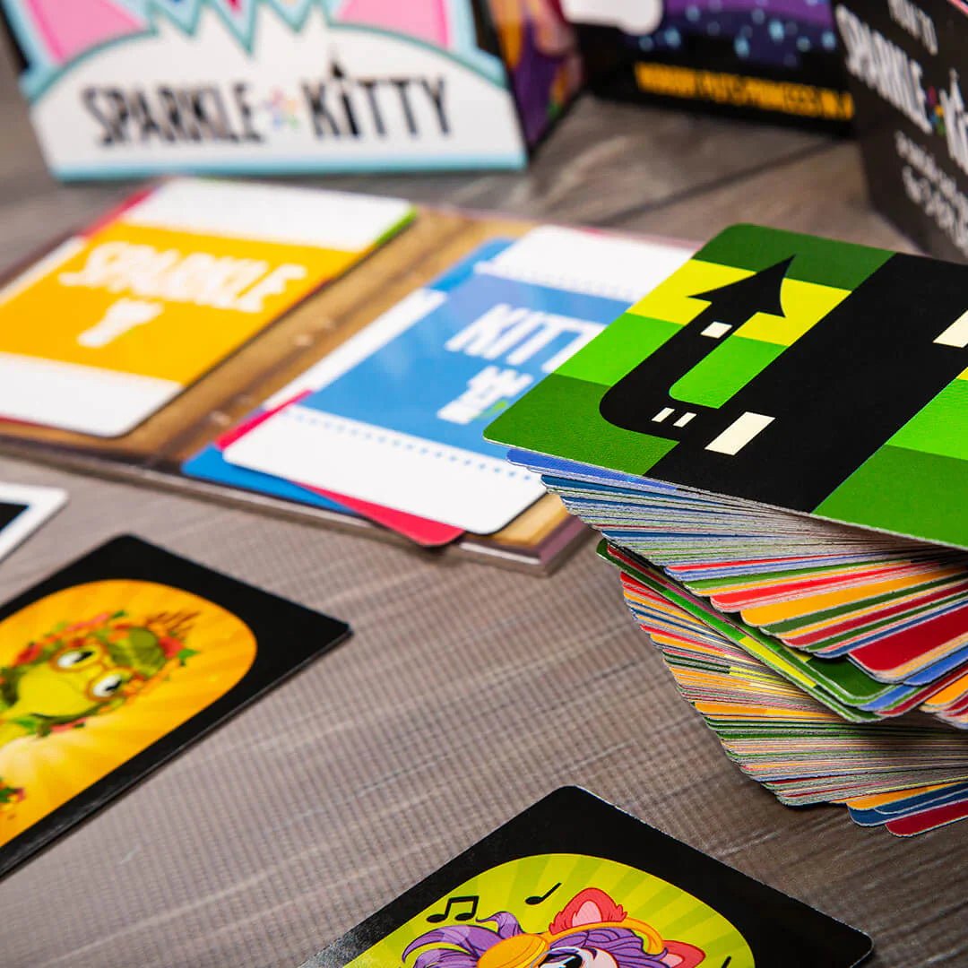 Sparkle*Kitty - Family - Friendly Pattern Recognition Card Game - HDBK Singapore